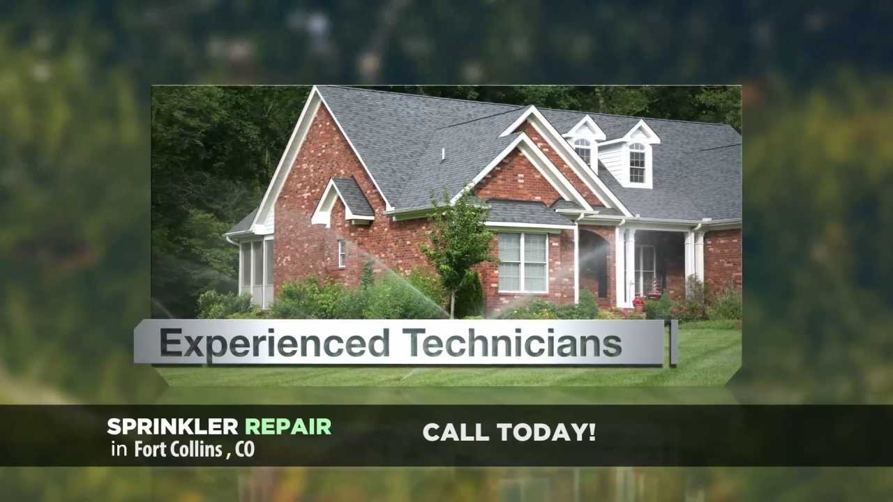 Sprinkler Repair Fort Collins CO. Call Today! YouTube