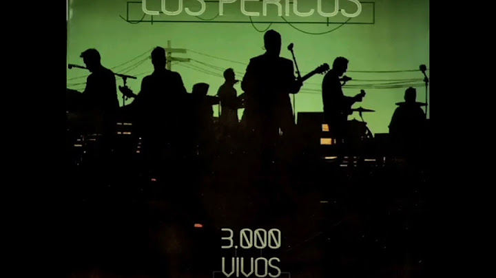 Mix Los Pericos en Concierto 30 años