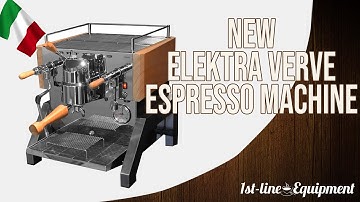 Java Jim in Italy: New Elektra Verve Espresso Machine - Releasing 2020 - Host Milano 2019