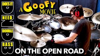 Goofy Movie - On The Open Road - Does it Need Double Bass? | MBDrums