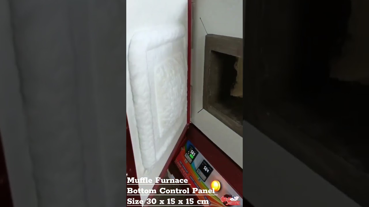 🔥MUFFLE FURNACE BOTTOM CONTROL PANEL SIZE 30X15X15 CM🔥 