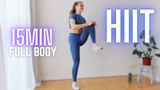 15MIN HIIT FOLLOW ALONG FULL BODY WORKOUT WITH ME I Rikke Voss Fitness