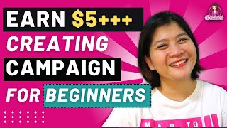 Earn Unli 5 Or More By Creating Cdanaign  Non Voice Homebased Job Online Tutorial For Beginners