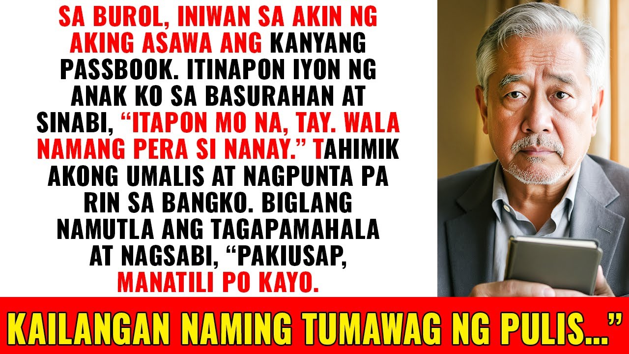 “Basura lang ‘yan—Kailanman ay hindi nagkapera si Mama.” — Itinapon ng Aking Anak ang Libreta ng...