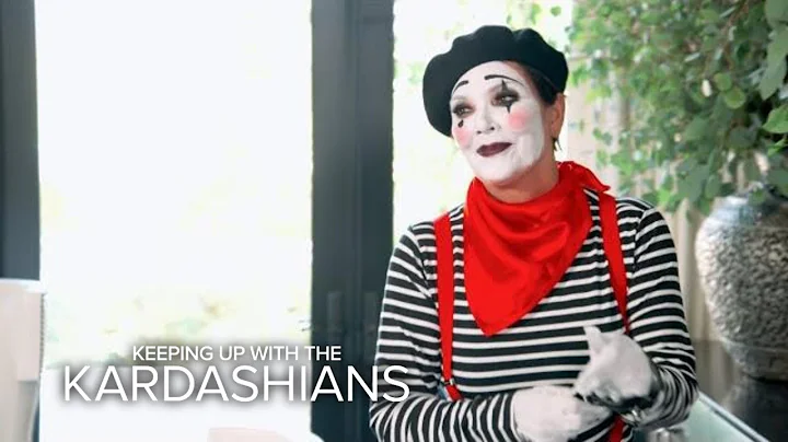 KUWTK | Guess Who's Messing With Khloé Dressed as a Mime | E!