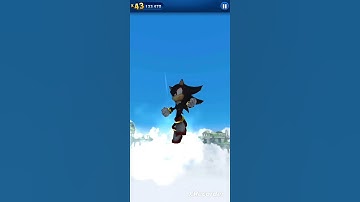 sonic dash super shadow edit