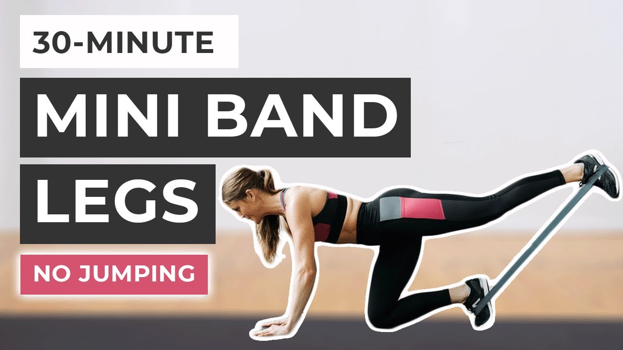 30-Minute Resistance Band Legs, Glutes + Thighs (No Jumping) 