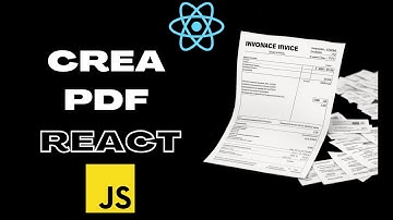CREA PDF para facturas o archivos con REACT y JSPDF