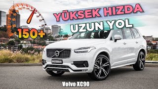 Volvo XC90 T8 RECHARGE 455hp ile İstanbul Ankara İstanbul