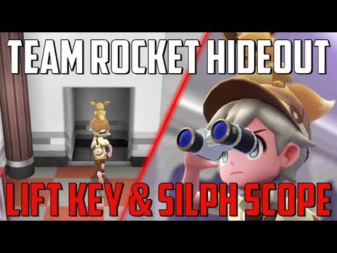 Видео: Pok Mon Let's Go Rocket Game Corner и Team Rocket Hideout - доступны Pok Mon, предметы и трейнеры