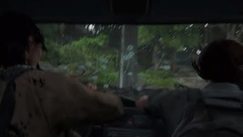 The Last of Us Part 2: running away from wlf