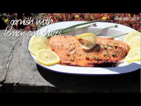 Barbecued Brown Sugar and Soy Salmon