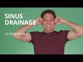 #3 Sinus Headache Relief Exercises | Paranasal Sinus Drainage Massage