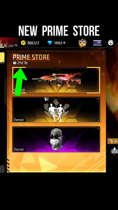 New Prime Store 🔥 Level 7 Prime Store Rewards | Prime Store FF | Free Fire Prime System #srikantaff