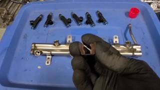 Jeep Wrangler JK Fuel Injector Replacement  - YouTube