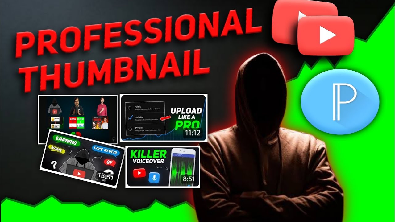 How to make YouTube thumbnail || phone se thambnail kese bnae 🤳 - YouTube