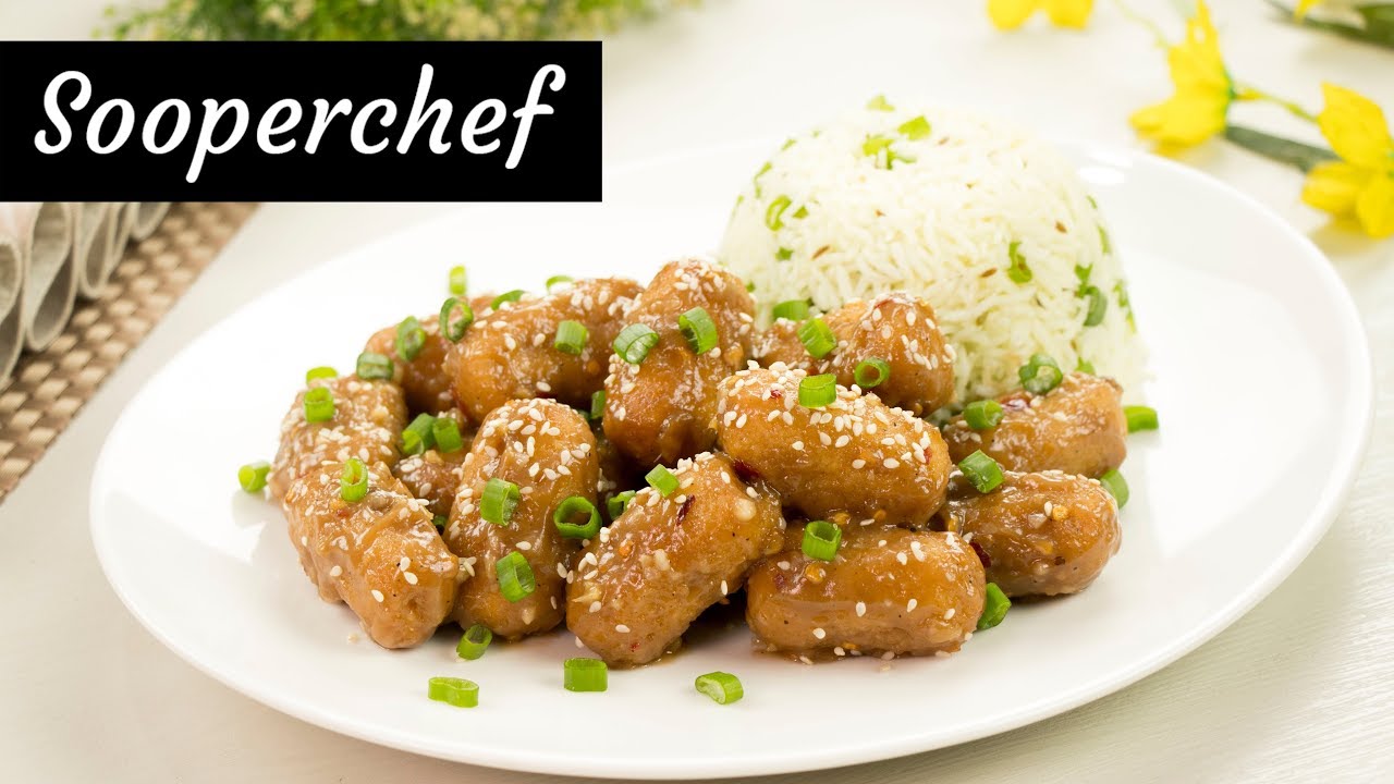 Healthy General Tso Chicken Recipe By SooperChef