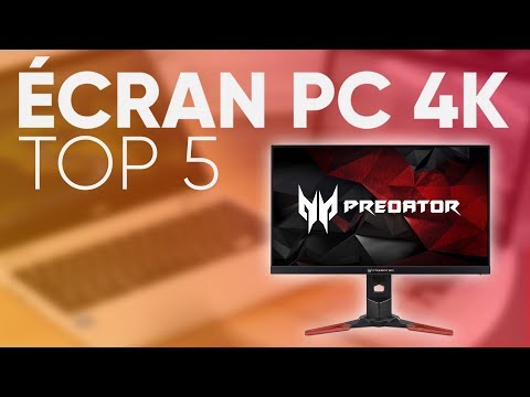 TOP5 : MEILLEUR ÉCRAN PC 4K 