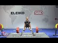 World record deadlift with 3185 kg by hassan el belghiti fra in 66 kg class