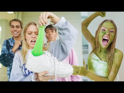 SLIME PRANKS ON GIRLFRIEND FOR 24 HOURS!