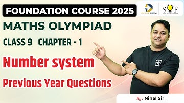 Class 9 Maths Olympiad | Chapter 1- Number System | Previous Year Olympiad Questions
