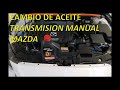 Transmisión manual, cambio de aceite