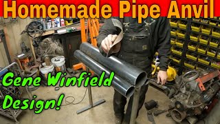 Homemade Sheet Metal Shaping Tool:  Gene Winfield Pipe Anvil