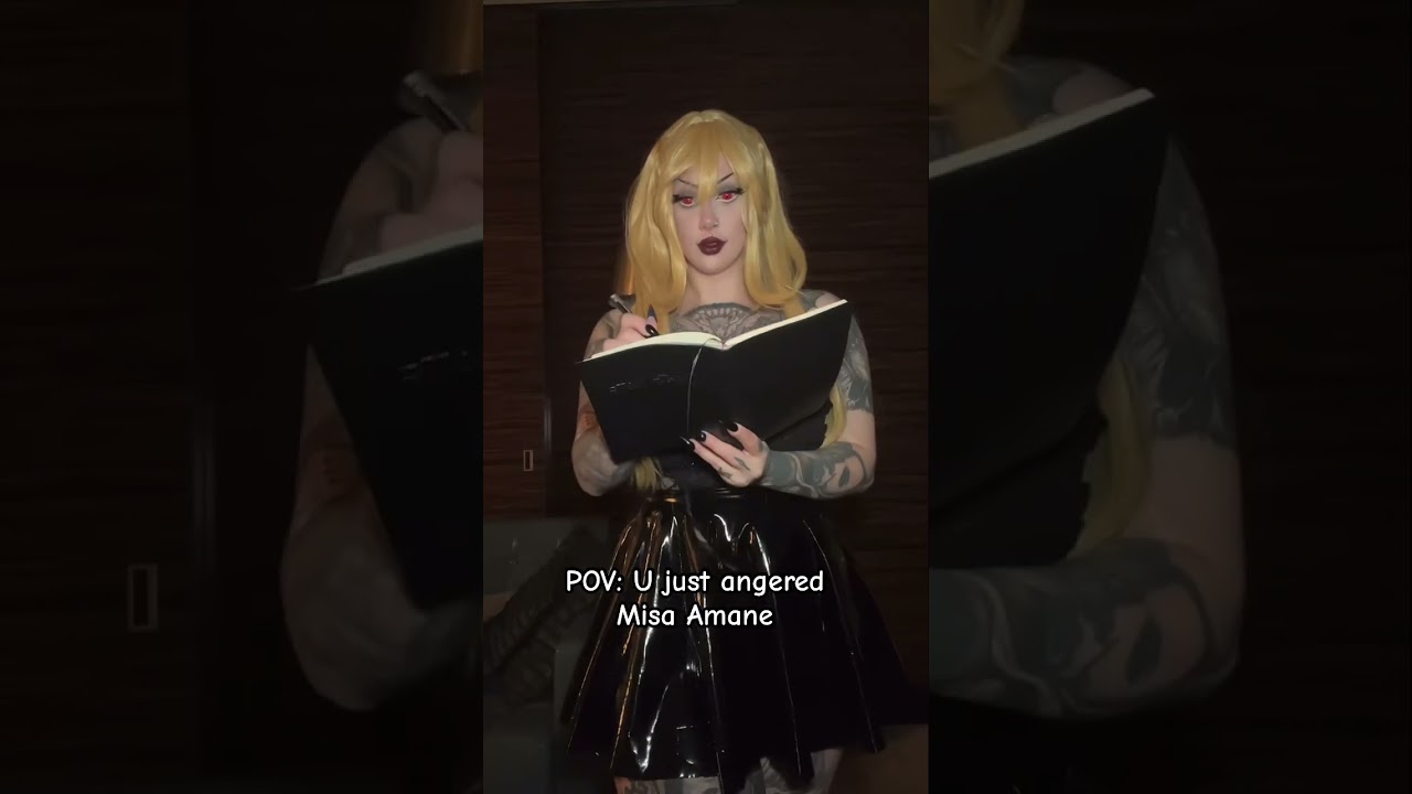 Uh oh🫣 #halloweenwithshorts #misaamane #deathnote