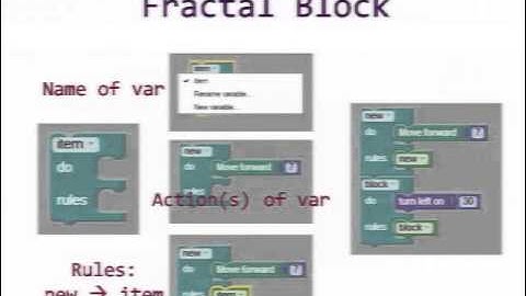 blockly for fractals tutorial