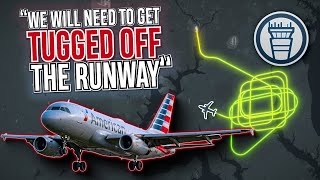 Hydraulic Problem Results in EMERGENCY Landing at Dulles [ATC Audio]