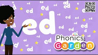 ED | Word Family Jazz | Rhyming Words | Phonics Garden