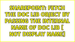 Sharepoint: Fetch the Doc lib object by passing the Internal Name of Doc Lib [ NOT Display Name]