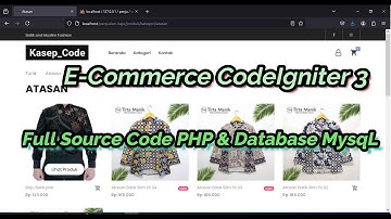 Website E-Commerce | Download Source Code PHP E-Commerce | Toko Online | E-Commerce CodeIgniter 3