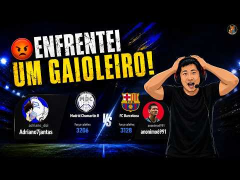 😡 ENFRENTEI UM GAIOLEIRO NO EVENTO SPANISH CLUBS! 😱 | eFootball 2026