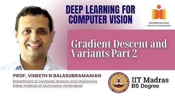 Gradient Descent and Variants Part 2