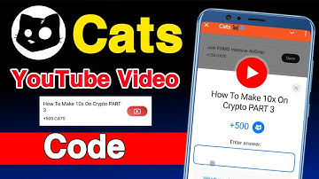 How To Make 10x on Crypto PART 3 Cats YouTube Video Code | Cats How To Make 10x on Crypto video code