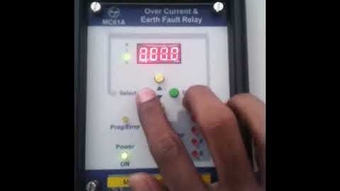 MC61A L&T SETTING IN RELAY