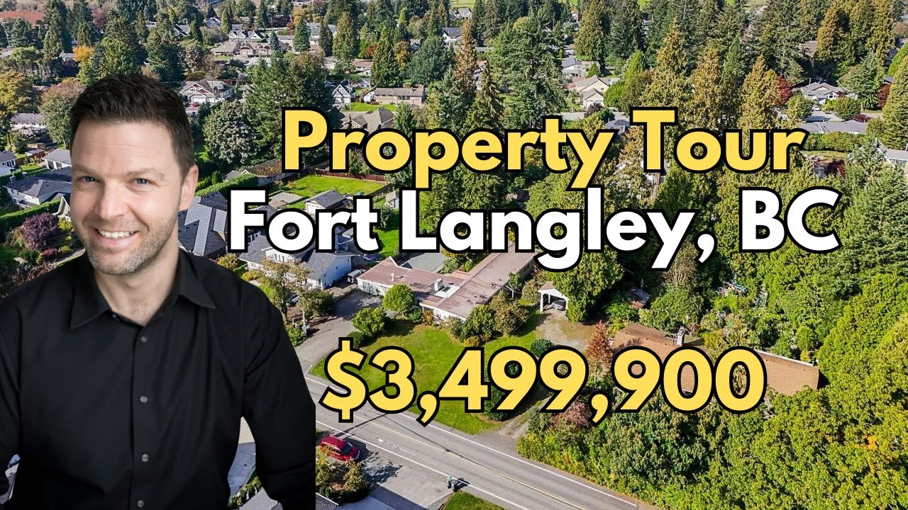 🏡 Property Tour Fort Langley |  Development Lot Opportunity 