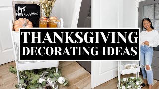 Thanksgiving Party Decorating Ideas | Bar Cart #shorts