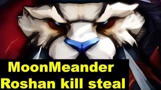 Dota 2 VP vs OG MoonMeander Roshan kill steal - Dota 2 Major