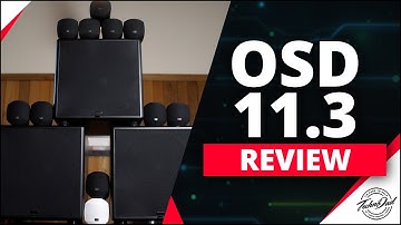 11 Speakers and 3 Subwoofers for $700!!  OSD Black Review | Dolby Atmos Speaker System