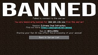 I GOT BANNED FROM HYPIXEL (LIFE IS OVER)