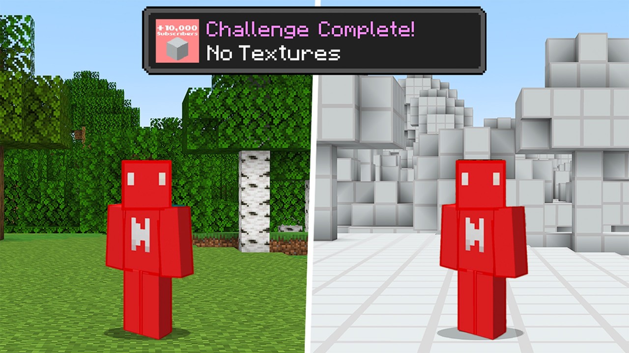 I Beat Minecraft But Every Block Looks the Same, It Was Hard (#7)