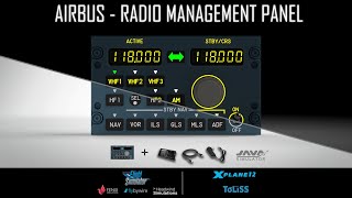 AIRBUS RMP-RADIO MANAGEMENT PANEL by JavaSimlator