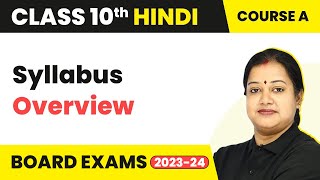 Class 10 Hindi Syllabus 2022-23 (Course A) | CBSE Class 10 Hindi Syllabus Overview 2022-23