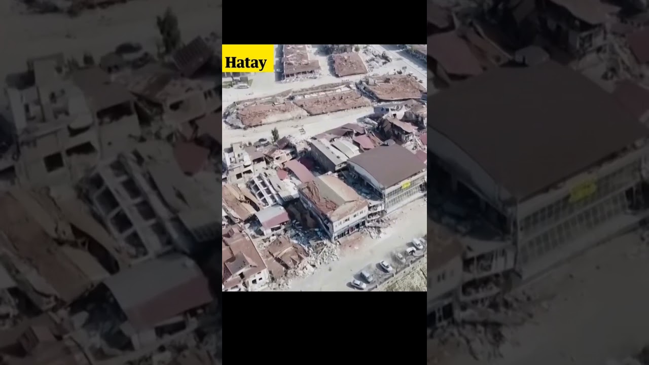 "Disaster Strikes: Examining the Earthquake Destruction in Turkey's Hatay Region" 🙏🙏🙏 