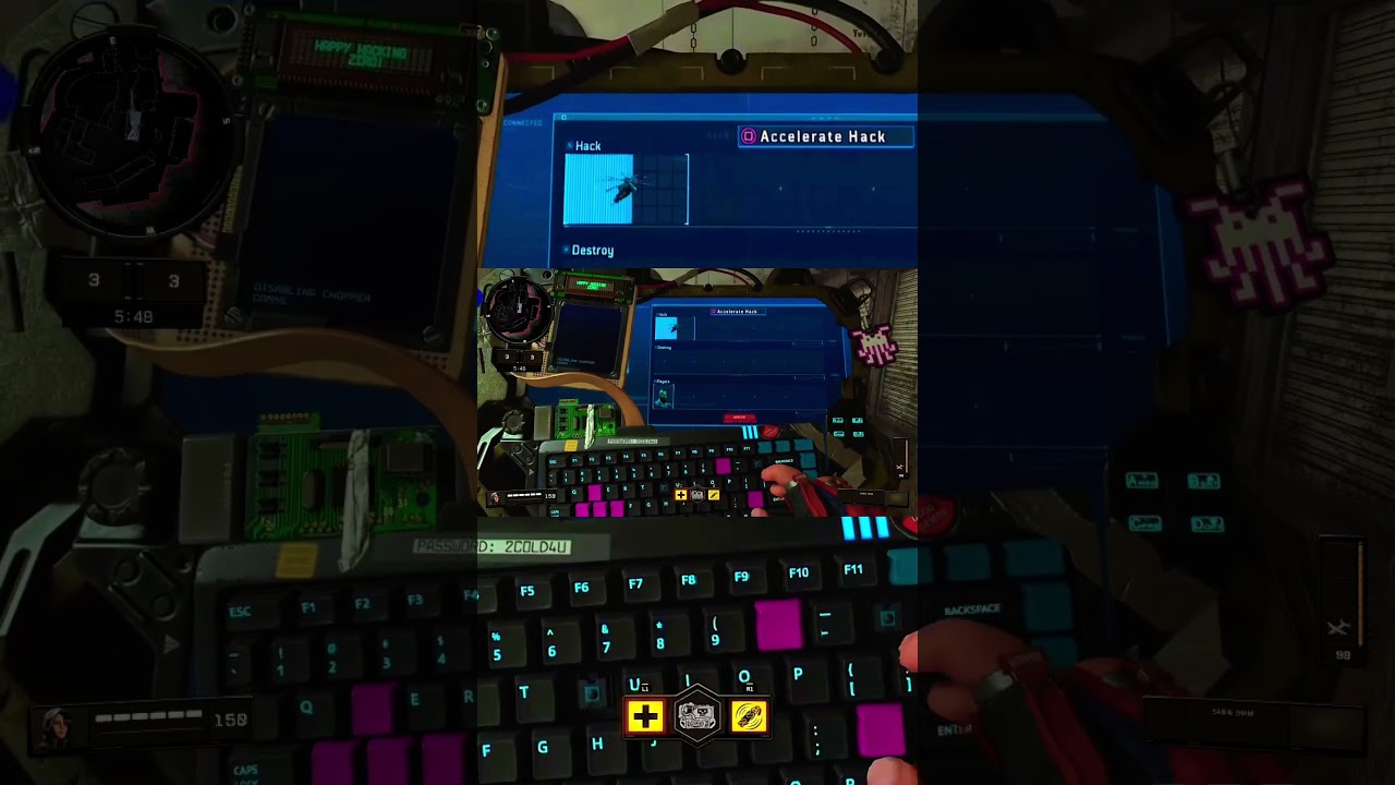 When ur zero and u hacked the enemy attack chopper 