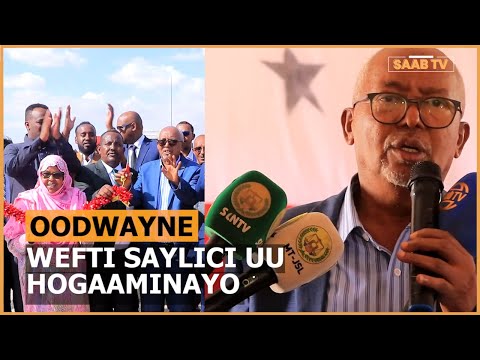 Oodwayne: Madaxwayne ku xigeenka Somaliland iyo Wefti Hogaaminayo oo la soo dhaweeyay.