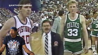 HenDawg reacts to When Bill Laimbeer Disrespected Larry Bird and Instantly Regretted It