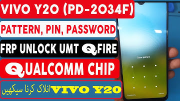 Vivo Y20 PD-2034 QUALCOMM chip pin pattern FRP unlock UMT dongle explain| in urdu in hindi.
